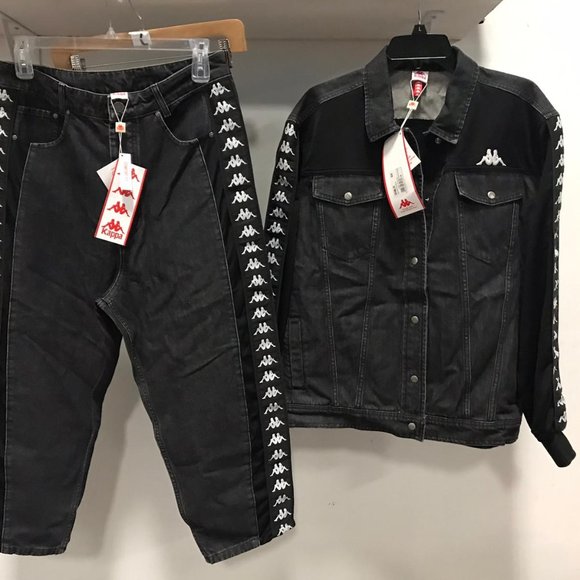 kappa pants and jacket